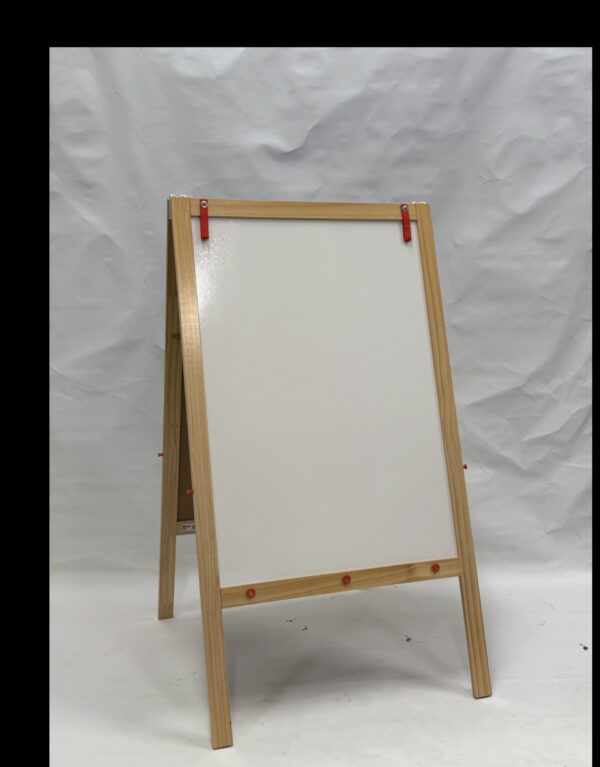Wooden Chalk & White Board (1)