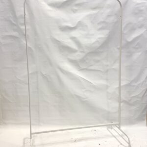 White metal Clothes Rack