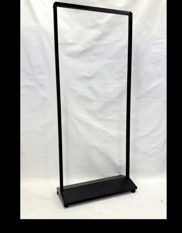 Rollable airport standee board