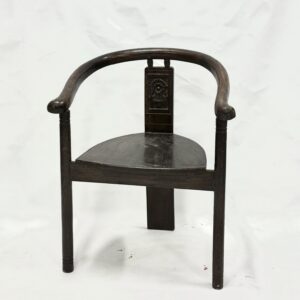 Oriental style Chair – Solid Darkwood