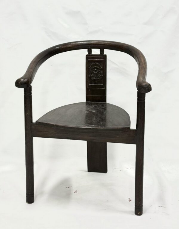 Oriental style Chair – Solid Darkwood