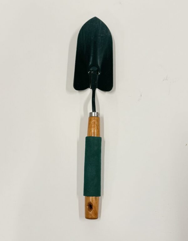 Gardening Tool Metal (G)_White Shovel with Green Handle
