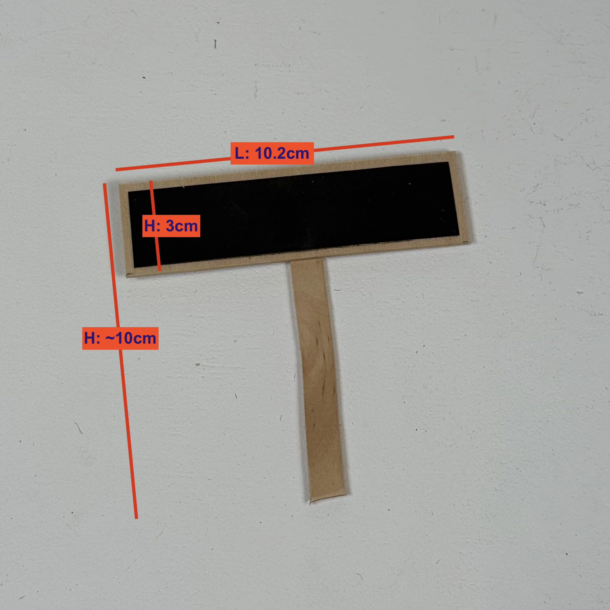 Wooden Plant pot label (B) - Image 3