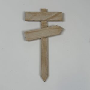 Wooden Plant pot label (C)