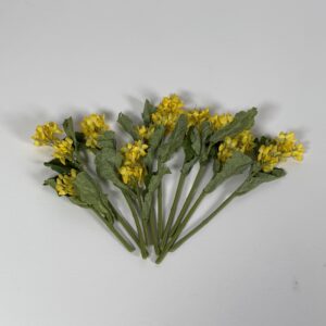 Artificial Flower Stalk Bundle (1)_Small Yellow