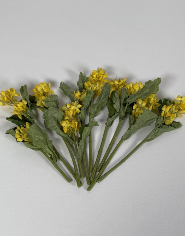 Artificial Flower Stalk Bundle (1)_Small Yellow