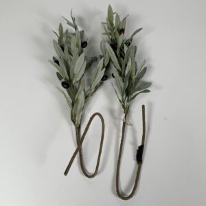 Artificial Flower Stalk Bundle (2)_Olive