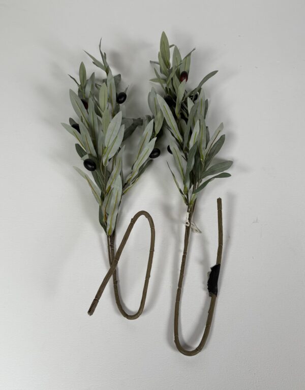 Artificial Flower Stalk Bundle (2)_Olive