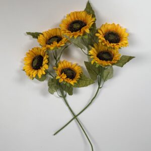 Artificial Flower Stalk Bundle (16)_Sunflower