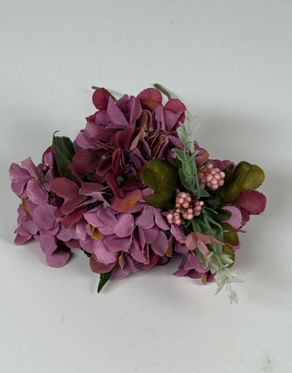 Artificial Flower Stalk Bundle (6)_Purple Hydrangea