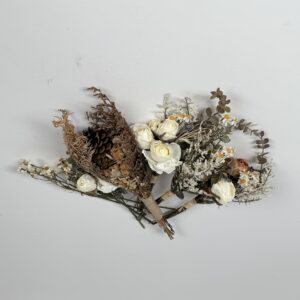Artificial Flower Stalk Bundle (15)_White / Dried Bundle