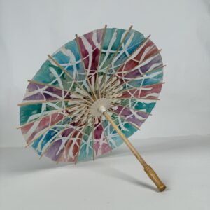 Colourful Paper Umbrella (3A)