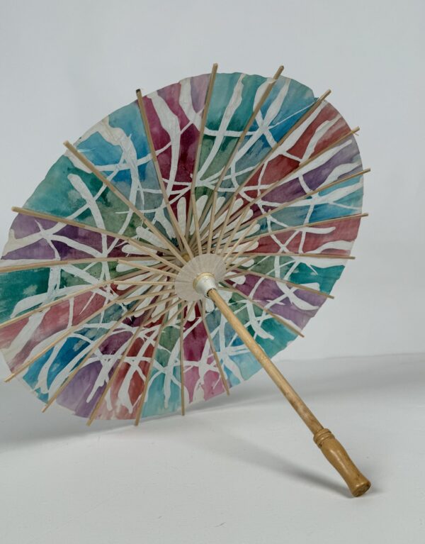 Colourful Paper Umbrella (3A)