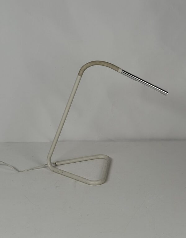 Desk / Study Lamp (8b)_White Skinny LED Lamp