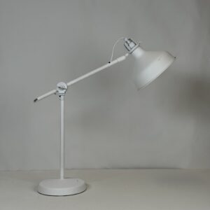 Desk / Study Lamp (11a)_White Spray Painted & No Wire