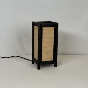 Lamp with original shade (1)_Japanese Woven Style