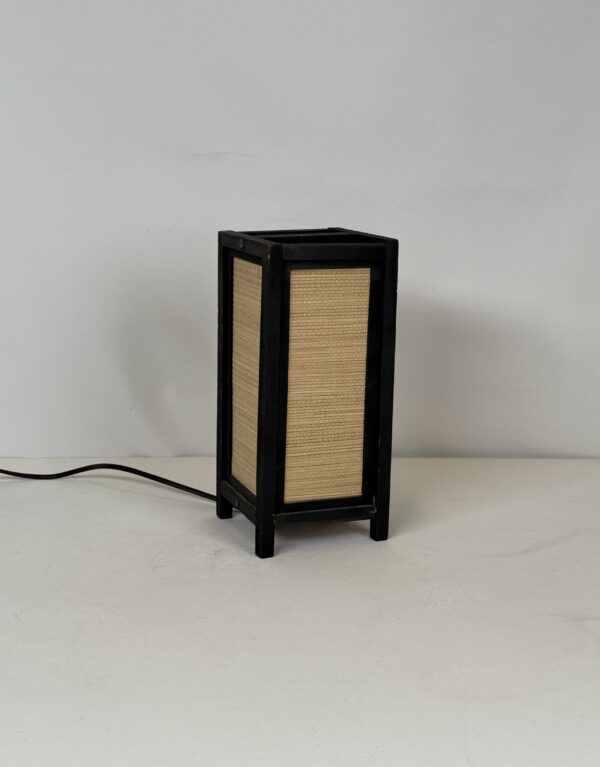 Lamp with original shade (1)_Japanese Woven Style