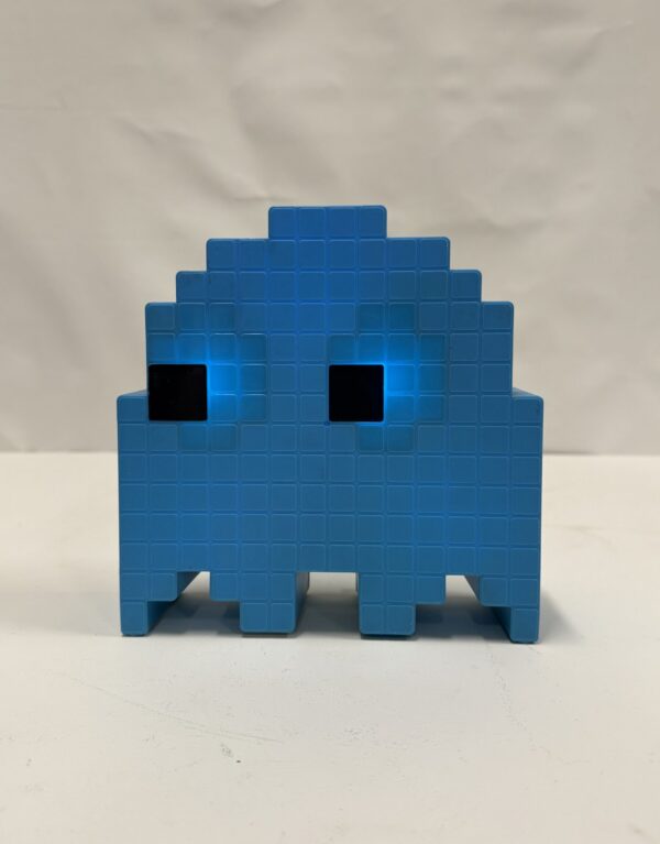 Lamp with original shade (4)_Pixel Pac-Man Ghost Lamp