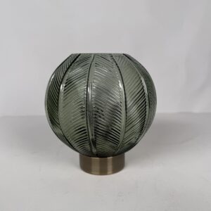 Lamp with original shade (20)_Tinted Green Round Lamp