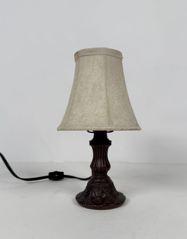 Lamp with original shade (27)_Small Vintage with Engravings Lamp