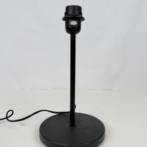 Lamp with No Original shade (6)_Black Circle Base Lamp