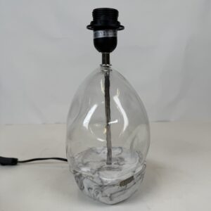 Lamp with No Original shade (7)_Marble Base and Glass Lamp