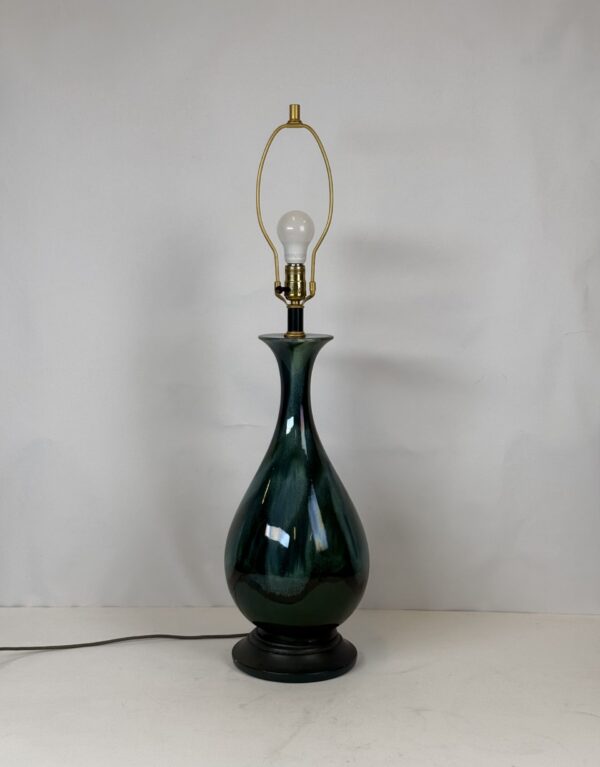 Top Screw Lamps (5)_Glossy Resin Greenish Blue Lamp