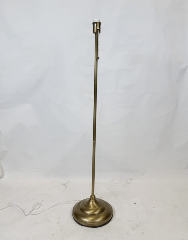 Standing Lamp without shade (2)_Golden-brass Timeless Lamp  