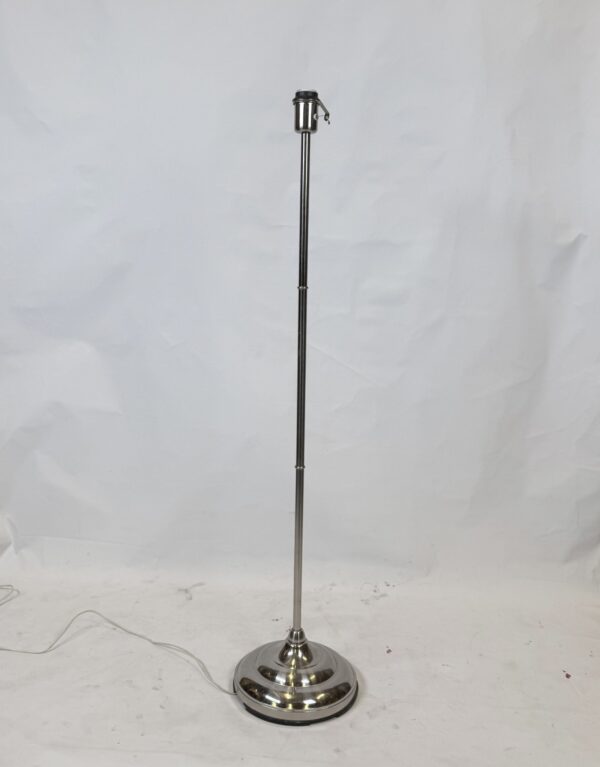 Standing Lamp without shade (4)_Chrome Silver Timeless Lamp