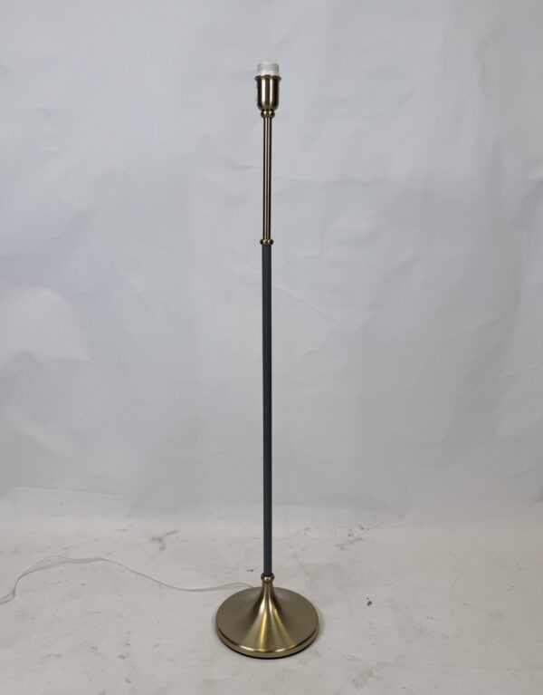 Standing Lamp without shade (6)_Brass Green/Grey Elegant Lamp