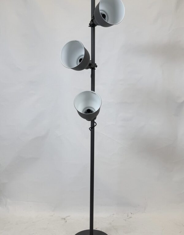 Standing Lamp with original shade (5)_Grey 3 Shades Lamp