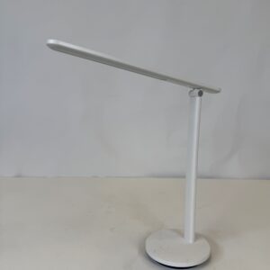 Desk/Study Lamp (19A)_White Round Base LED Study Lamp