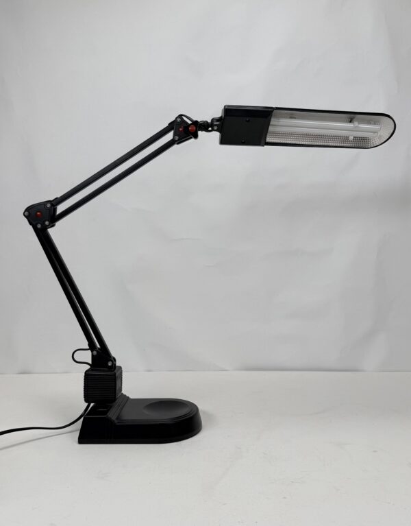 Desk / Study Lamp (21a)_Black Lamp with Base+Clamp