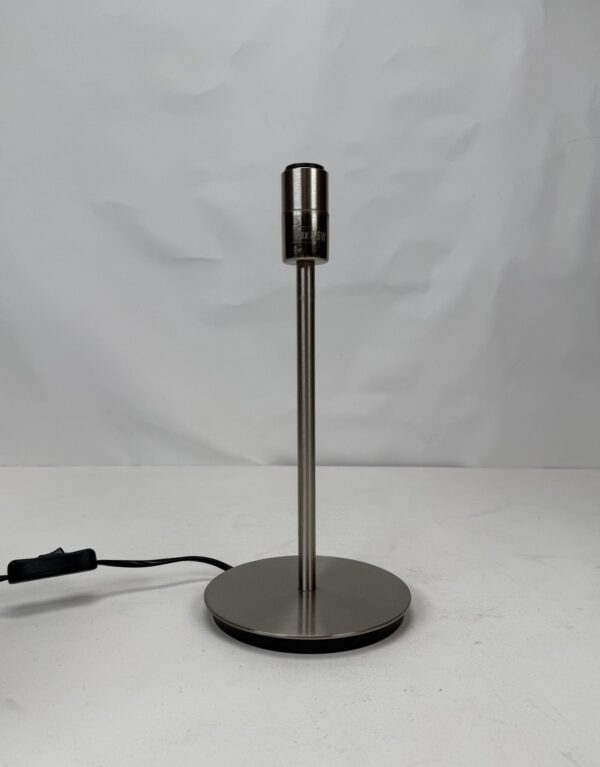 Lamp without shade (23)_Nickel-plated Silver Lamp