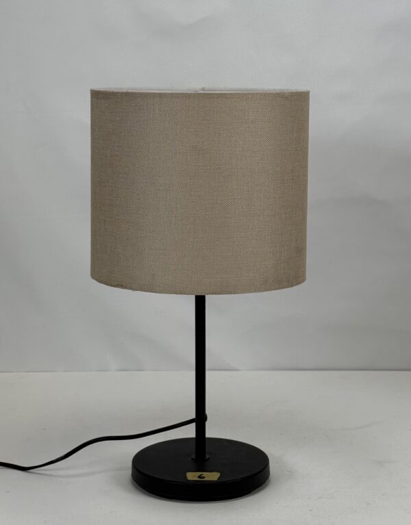 Lamp Shade (11)_Beige Burlap Texture Shade