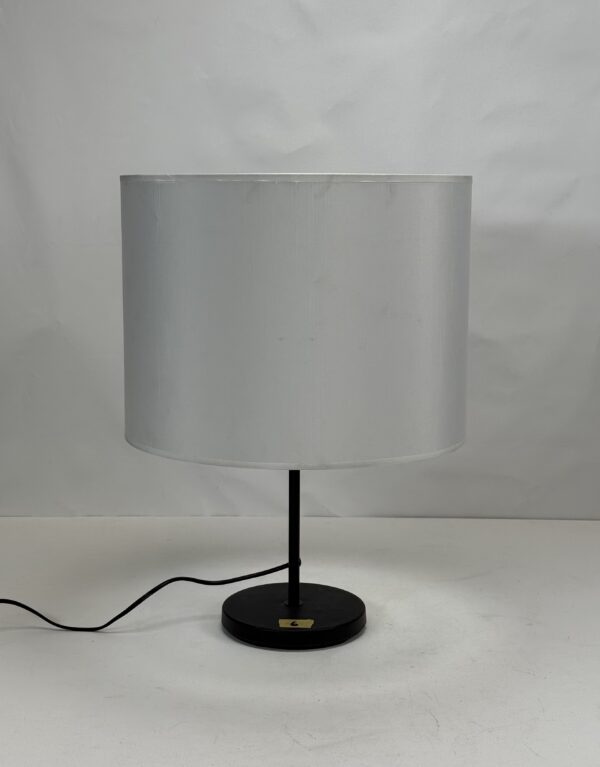 Lamp Shade (12)_White Cylindrical Shade (Slightly Textured Satin)