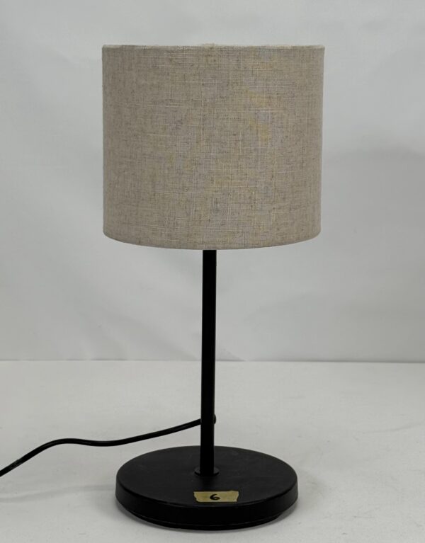 Lamp Shade (13)_Beige Burlap Texture Shade (Small)