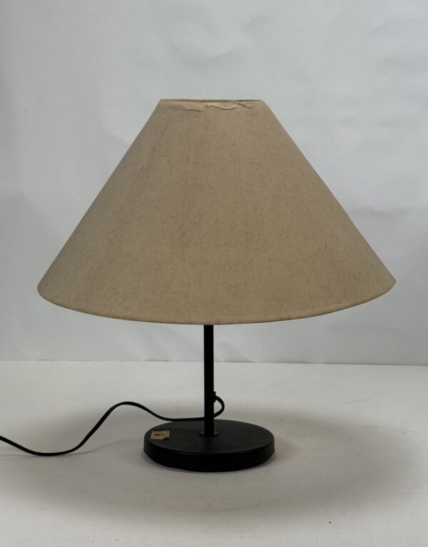Lamp Shade (27)_Large Beige Cone Shaped Shade