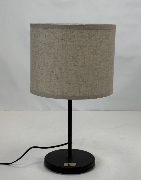Lamp Shade (46)_Beige Cylindrical Shape Shade