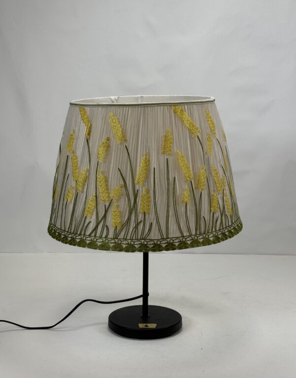 Lamp Shade (48)_Floral Embroidered Drum Shaped Shade