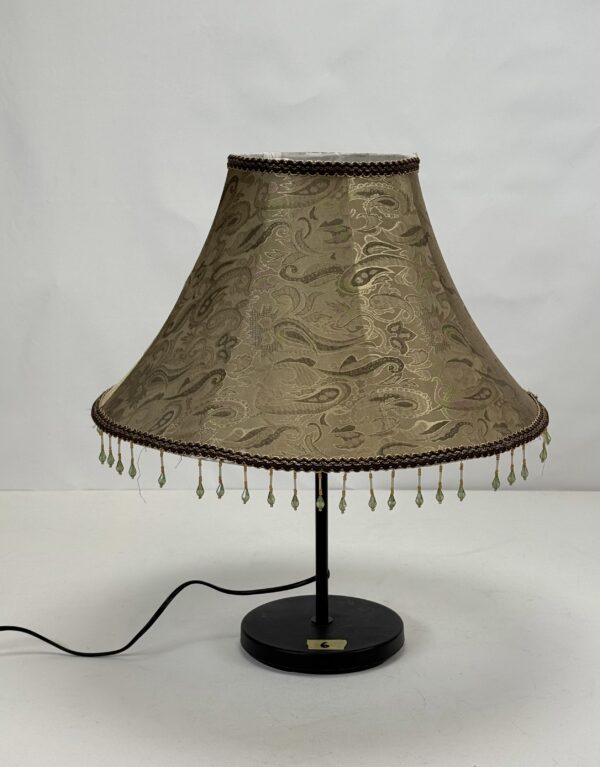 Lamp Shade (54)_Classical Bell Shaped Shade With Tassels 