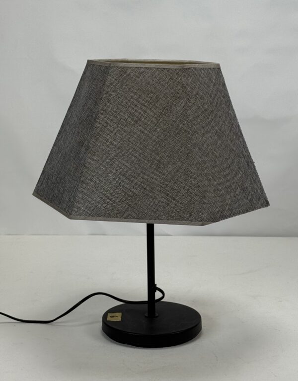 Lamp Shade (55)_Grey Hexagon Shaped Shade