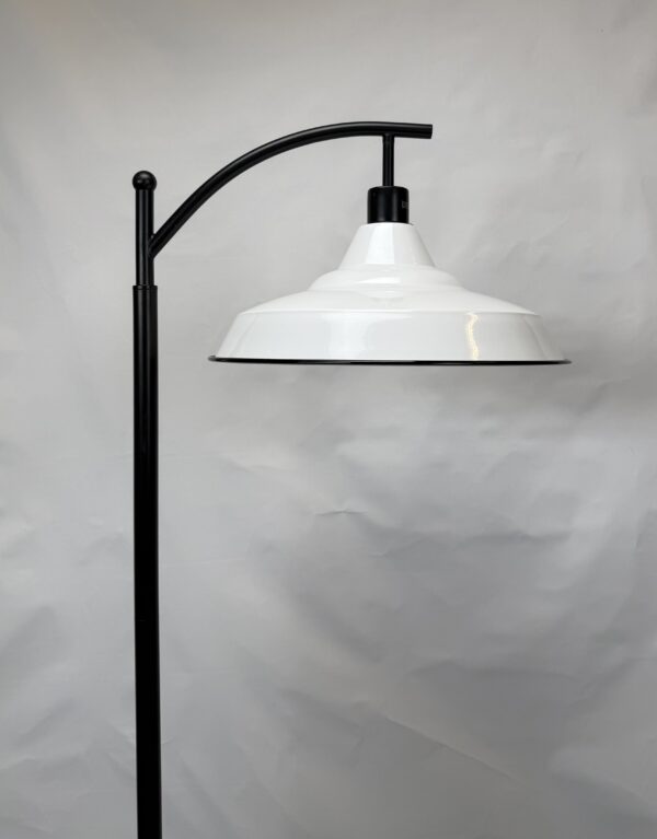 Lamp Shade (60)_White with Black Rim Pendant Lamp Shade