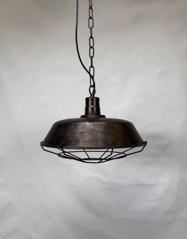 Pendant Lamp (9)_Old Industrial Rusted-look Pendant Lamp