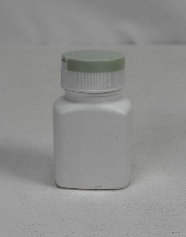 Lab Props_White Bottle with Light-Green Lid (small)