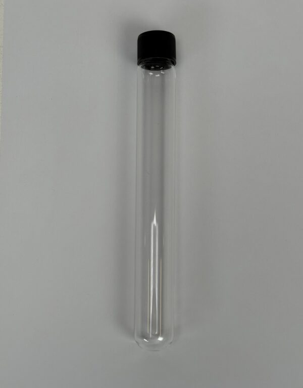 Lab Props_Clear Glass Test Tube with Black Lid (6)