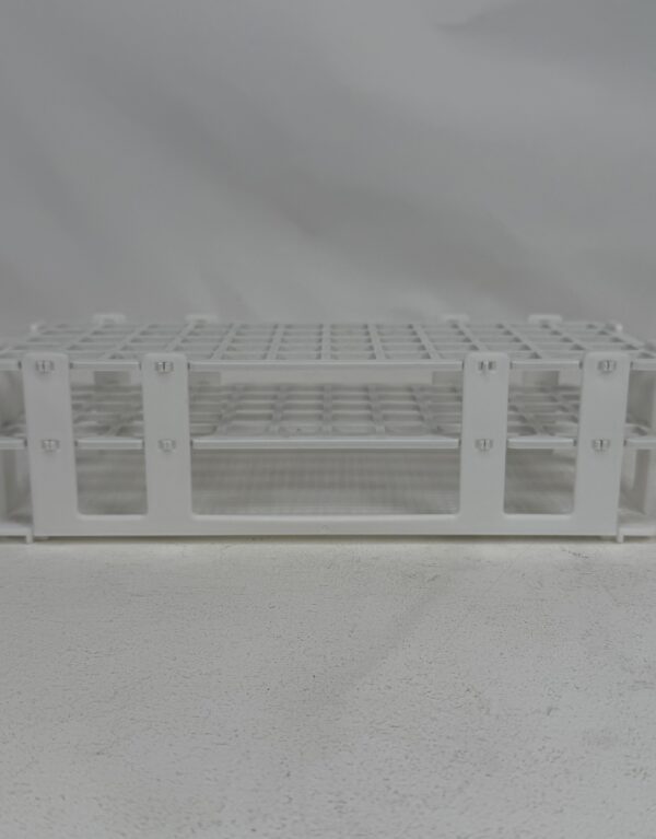 Lab Props_White Plastic Test Tube Rack (Medium)