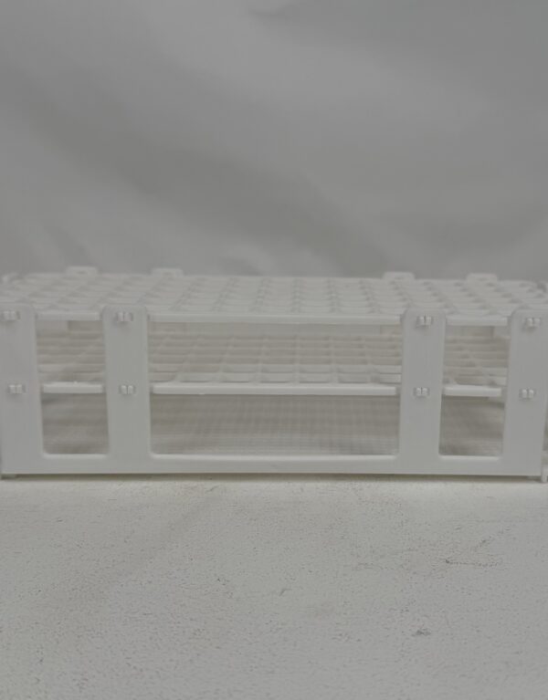Lab Props_White Plastic Test Tube Rack (small)