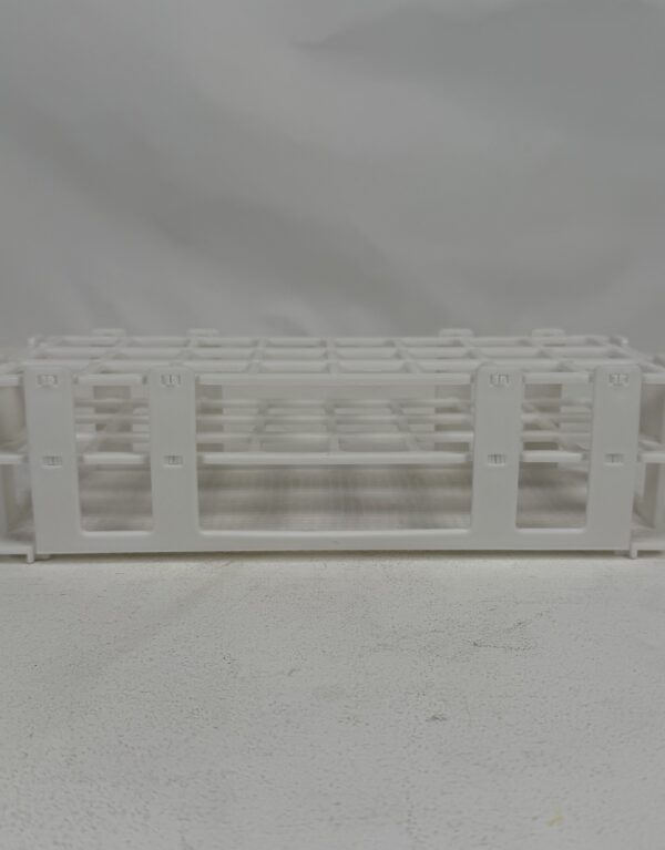 Lab Props_White Plastic Test Tube Rack (Large)