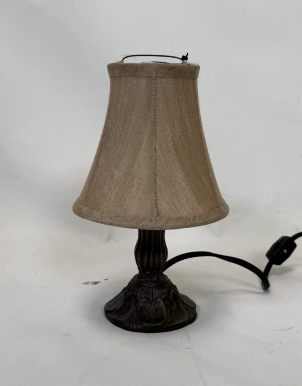 Lamp Shade (62b)_Mini Brown Bell Shaped Shade (with zip-tie)